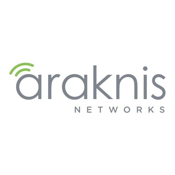 Araknis Networks AN-X20-AP-I Quick Start Manual