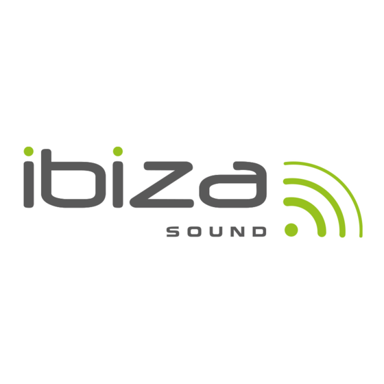Ibiza sound PORT85VHF Instruction Manual