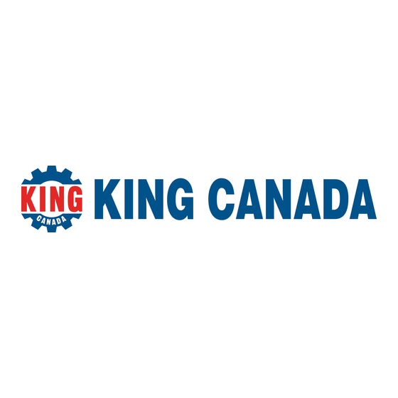 King Canada 8342 Instruction Manual