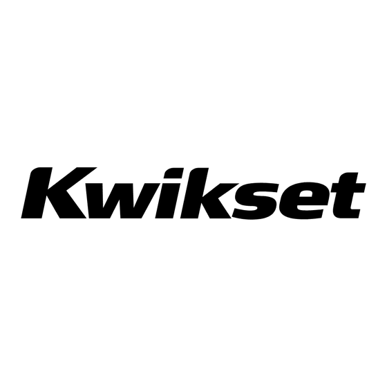 Kwikset HALO TOUCH 959TRL Installation And Reference Manual