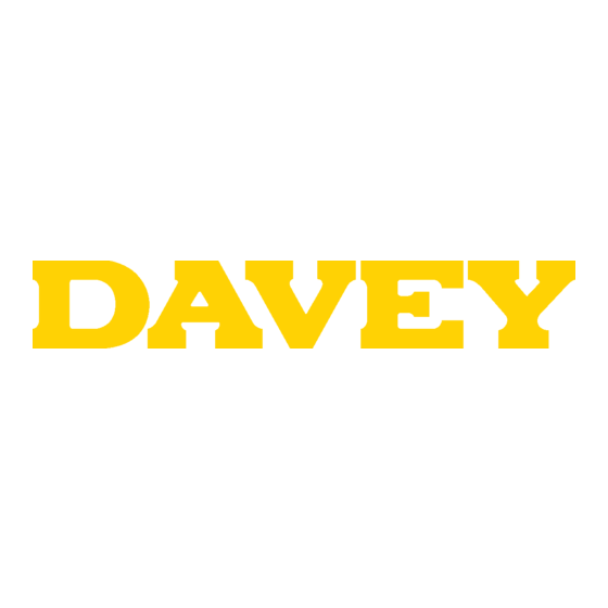 Davey microlene Installation And Operating Instructions Manual