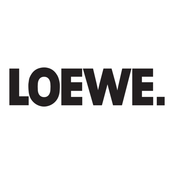 Loewe Xelos A 42 HD+ 100 Operating Instructions Manual