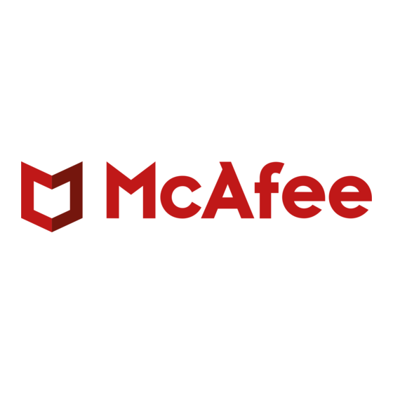 McAfee NTBA T-200 Quick Start Manual