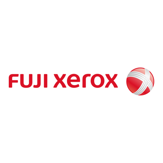 Fuji Xerox ApeosPort-II C7500 Quick User Manual