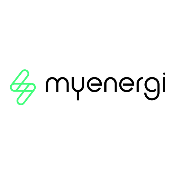 Myenergi zappi Operation Manual