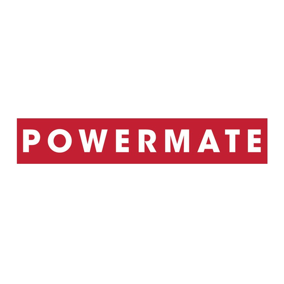 Powermate P0501512 Parts Manual