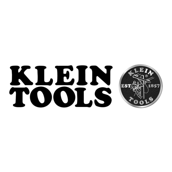 Klein Tools CL1200 Instruction Manual