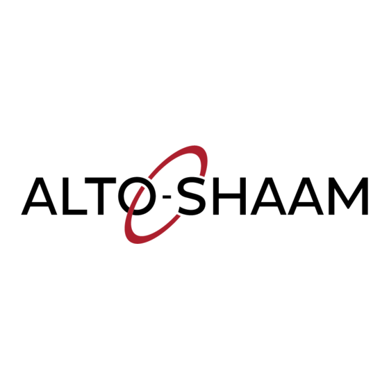 Alto-Shaam 10.10ESG Installation Manual
