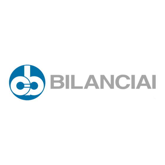 Bilanciai DD1010 Quick Start