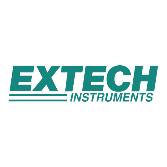 Extech Instruments EX310-NIST User Manual