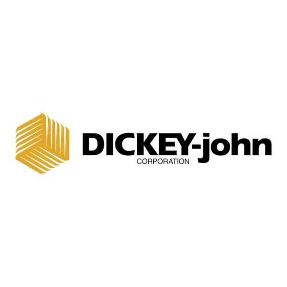 Dickey-John Land Manager SE Manual