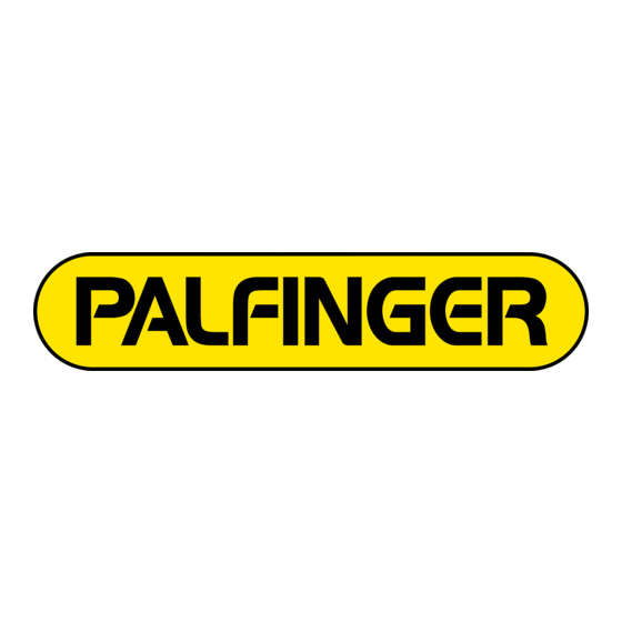 Palfinger RSQ 450 Series Operation And Maintenance Manual