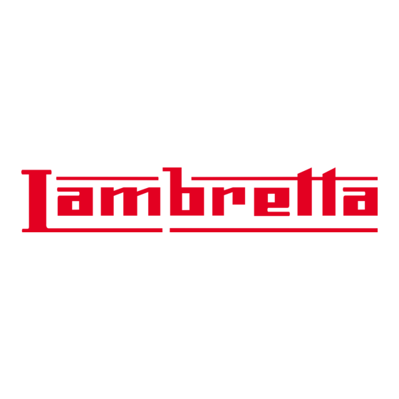Lambretta DUE50 Owner's Manual