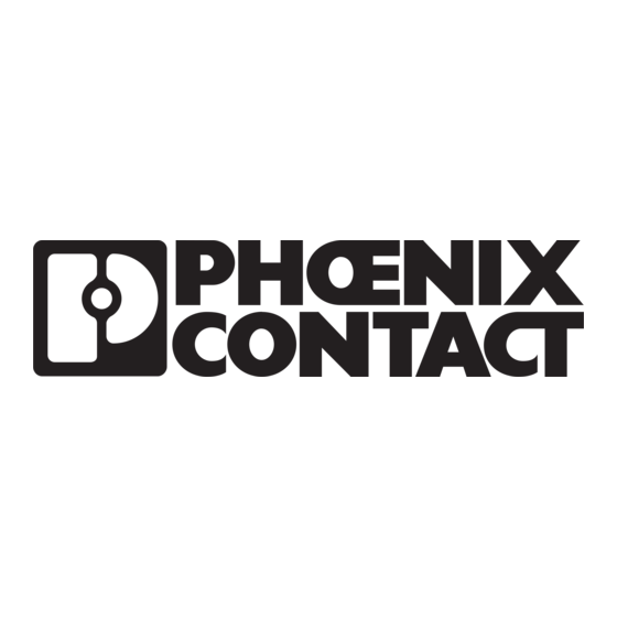 Phoenix Contact CLIPLINE CUTFOX 10 User Manual