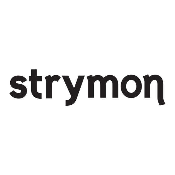 Strymon cloudburst Quick Start Manual