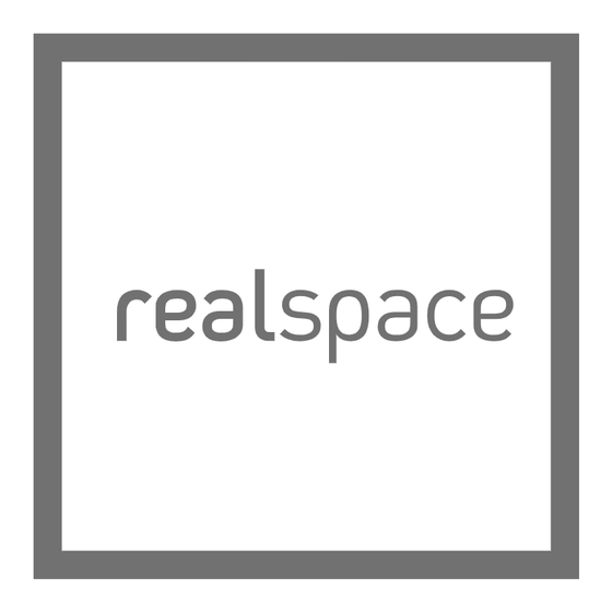 realspace RS GAMING RGX Assembly Instructions And Warranty Information