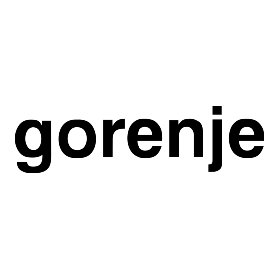 Gorenje IT65KRB Instructions For Use, Installation, And Connection