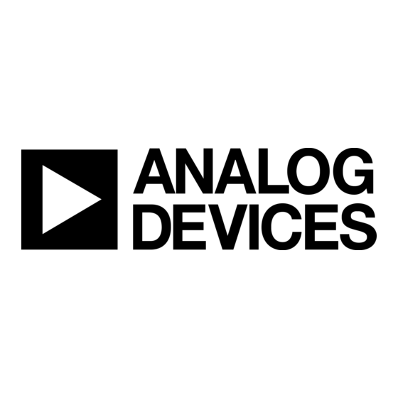 Analog Devices iMEMS ADXL345 User Manual