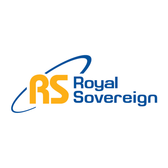 Royal Sovereign HCE-1201 Owner's Manual