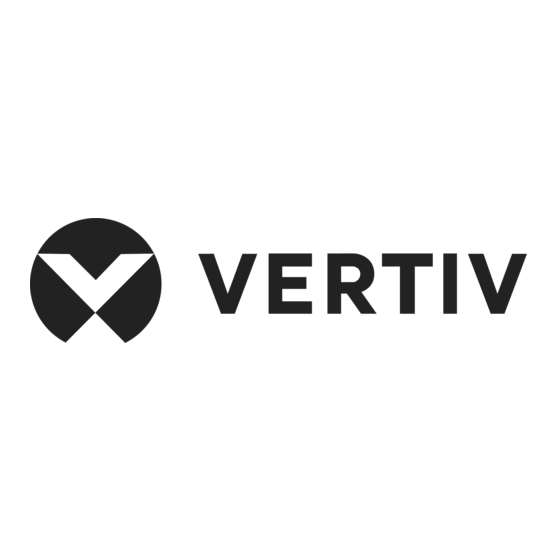 Vertiv Liebert CW Series Installer And User Manual