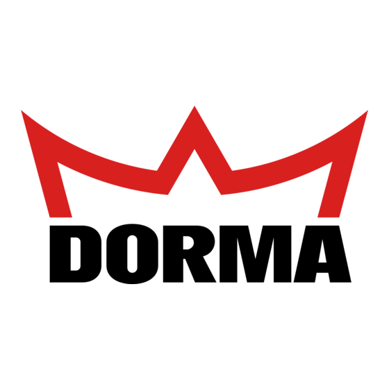 Dorma 7300 Series Manual