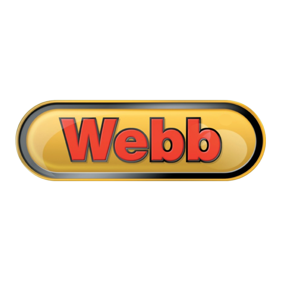 Webb WEWB90 Operator's Manual & Parts List
