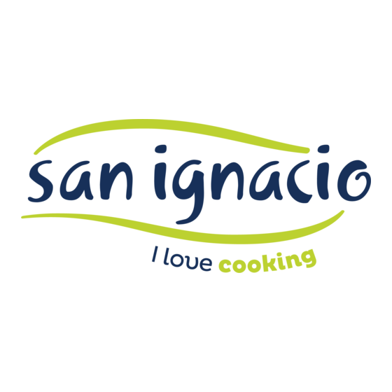 san ignacio COOKPRO Instrucions For Use | Recipes