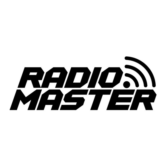 RadioMaster ER6G Quick Start Manual