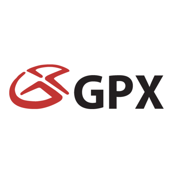 GPX PF708 Instruction Manual