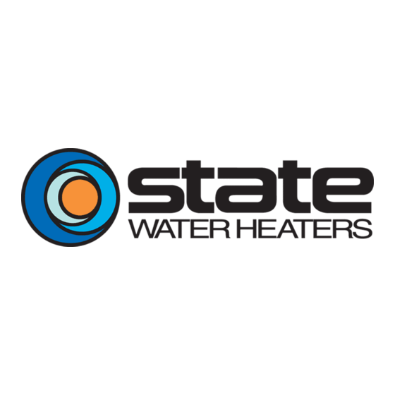 State Water Heaters Premier Residential Water Heaters Specifications