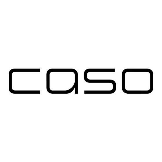 Caso I10 Operating Manual