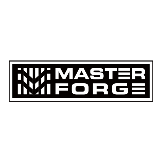 Master Forge GBT23010L Instructions Manual