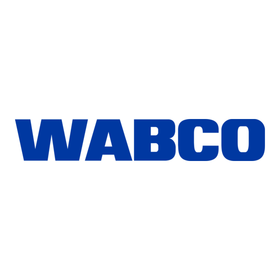 WABCO MICO ACV-SMO Product Explanation, Operating Information, And Service Instructions