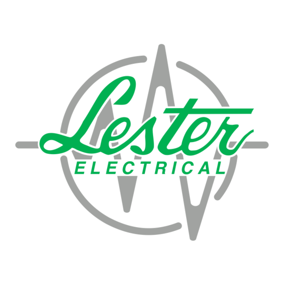 Lester 33367 Technician Service Manual