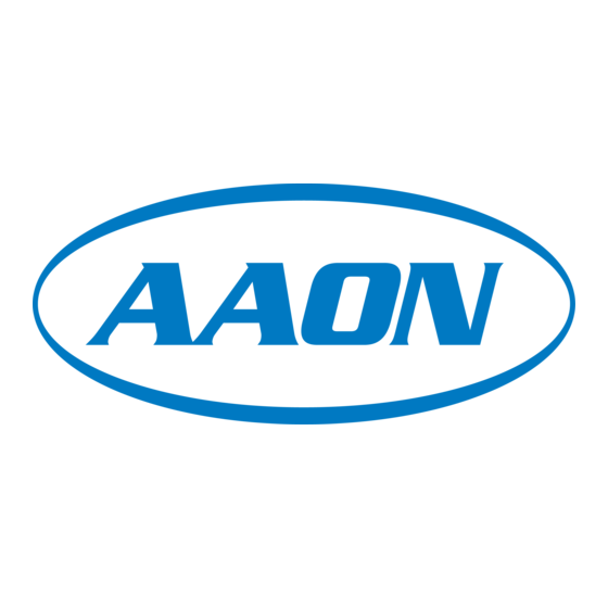 AAON RQ NextGen Series Installation Operation & Maintenance