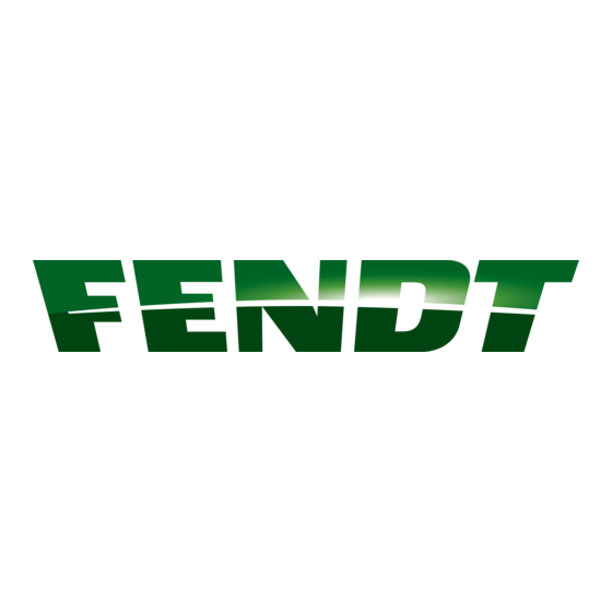 FENDT Bianco Series Manual
