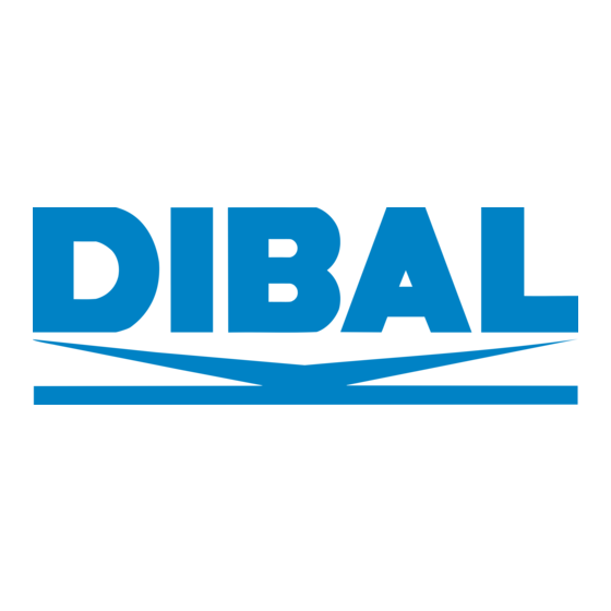 Dibal D900 Series User Manual