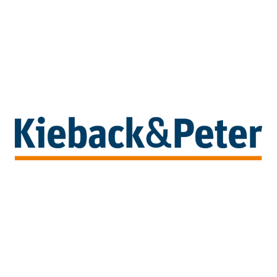 Kieback&Peter MD15-R-HE Product Description