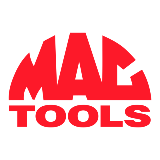 MAC TOOLS MB133UC Assembly Instructions