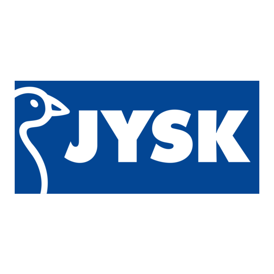 Jysk FORSSA 711-177-1021 Assembly Instruction Manual