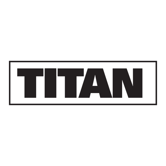 Titan 402 Installation, Maintenance, And Parts Manual