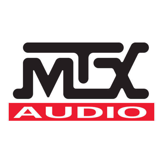 MTX Thunder TR4510-04 Connection Manual
