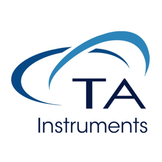 TA Instruments Q1000 Manual