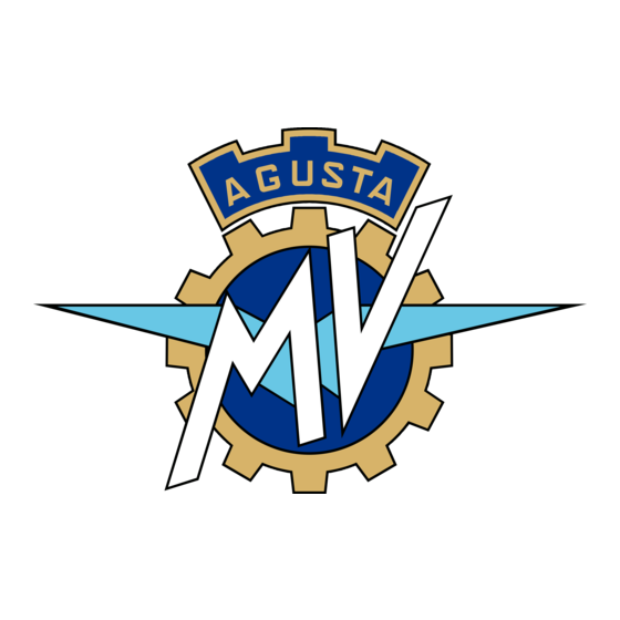 MV Agusta BRUTALE 800 2017 User Manual