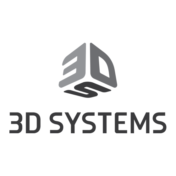 3D Systems ProJet 5500X User Manual