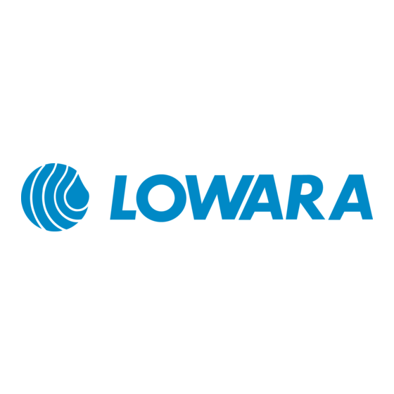 Lowara TDB Series Installation And Operating Instructions Manual