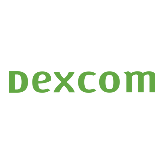 Dexcom g4 platinum Quick Start Manual