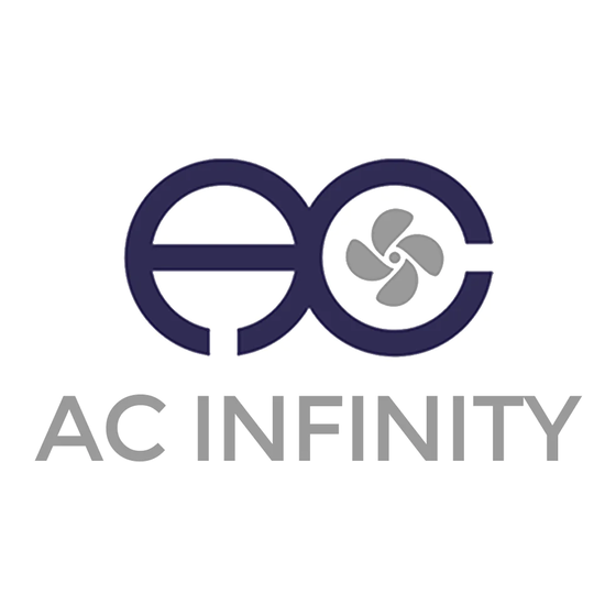 AC Infinity ADVANCE GROW User Manual