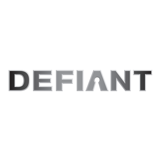 Defiant 1000-003-074 Use And Care Manual
