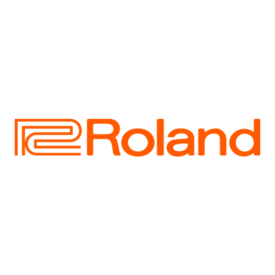 Roland G-800 Service Notes